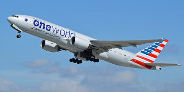 American Airlines leads the oneworld 